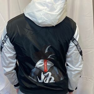 DragonBall Z zip up windbreaker jacket